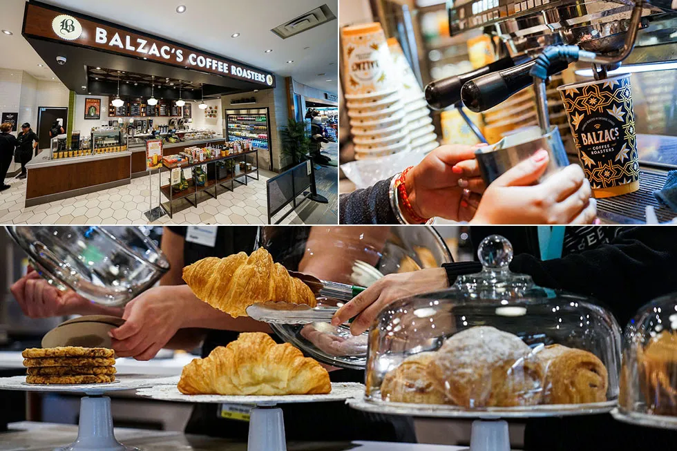 Balzac Coffee Roasters collage