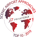 Scenic Airport Approaches - Private Fly - Top 10 - 2019